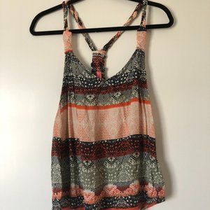 Eight Sixty Patterned Braided Tank